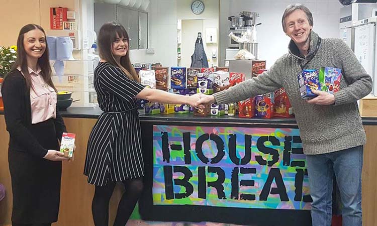 STAFFORD TEAM take Easter to House of Bread