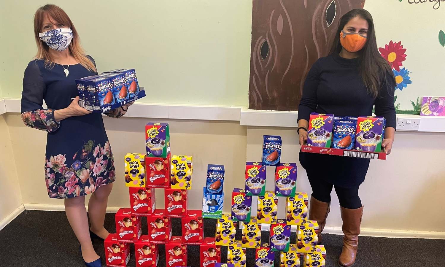 NOWELL MELLER DONATE EASTER EGGS TO FAMILIES AFFECTED BY CHILDHOOD CANCER