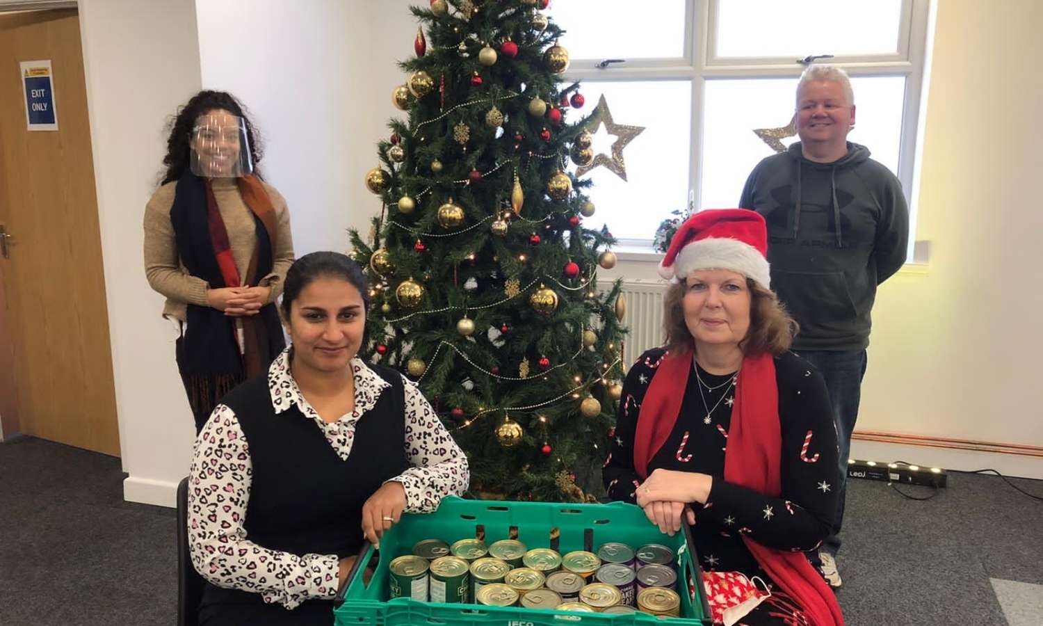 Nowell Meller Support Elim Hope Foodbank